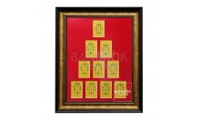 กรอบรูปผ้ายันต์กำหนดขนาดฮวงจุ้ย